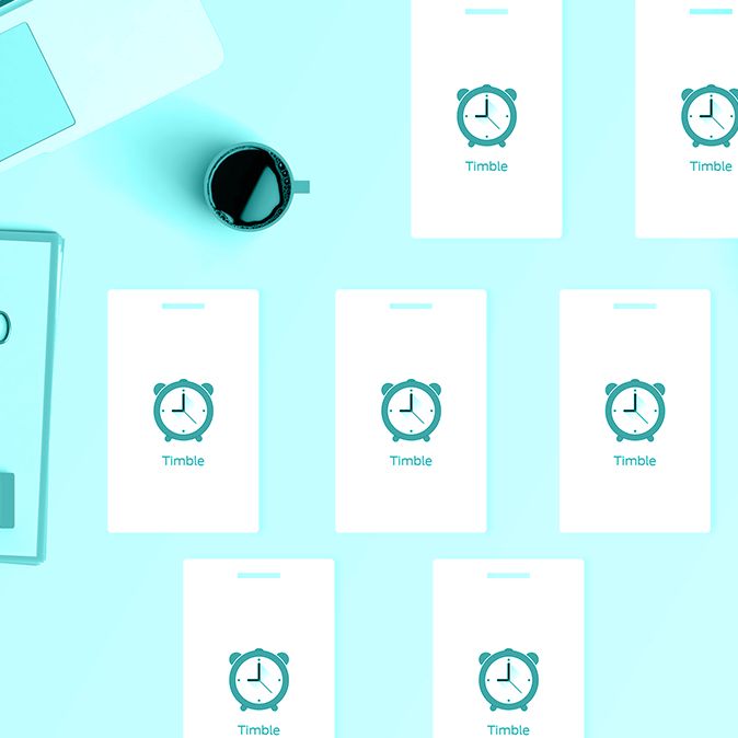 Timble ad cards